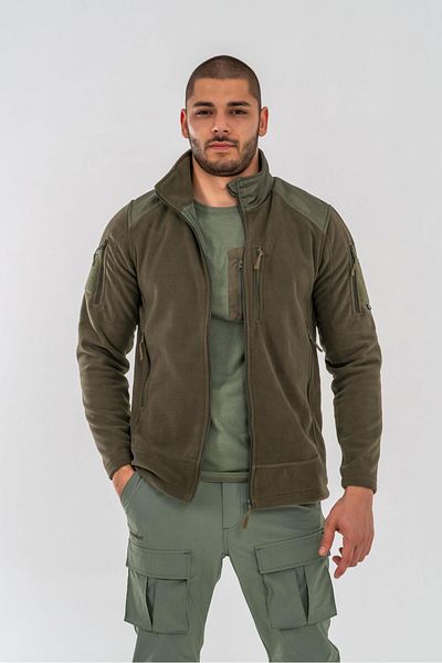Combat Tactical Εξωτερική Ζακέτα Tactical Stand-up Collar Fleece με φερμουάρ Polar-322