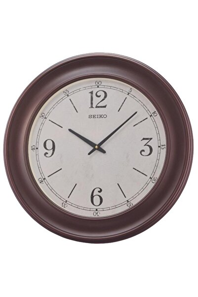 Seiko QXA773B Ahşap Renkli Plastik Salon Ofis Duvar Saati