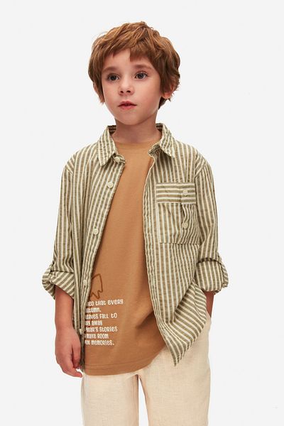 HAUSEkids 4-8 Years Premium Cotto Boy's 3-Piece Suit-Khaki