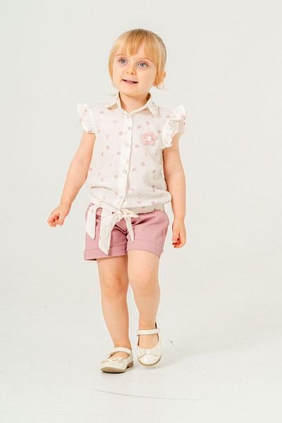 HAUSEkids 2-9 Years Flower Daisy Girl's Suit-Lilac