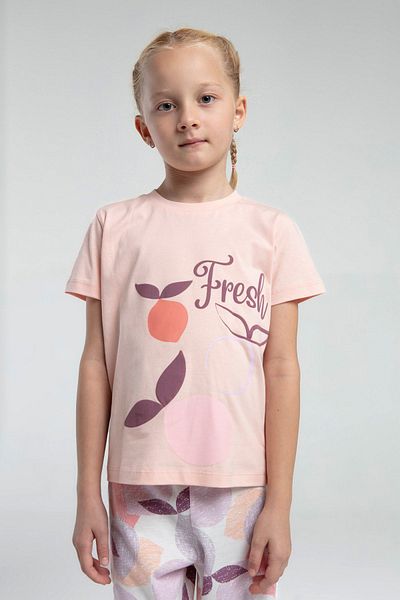 HAUSEkids 2-15 Years Fresh Leaf Girl's Suit-Salmon
