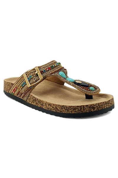 Guja 102 7 25yt Γυναικείες Παντόφλες Καθημερινές Camel