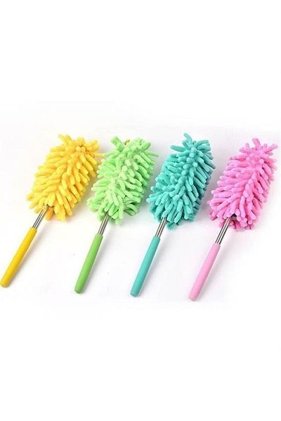 Tahtakale Toptancısı BUFFER® Telescopic Microfiber Practical Extendable Dusting Brush Apparatus