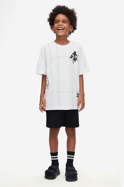 HAUSEkids 8-14 Years Old Noir Motive Relax Boy's Suit-White
