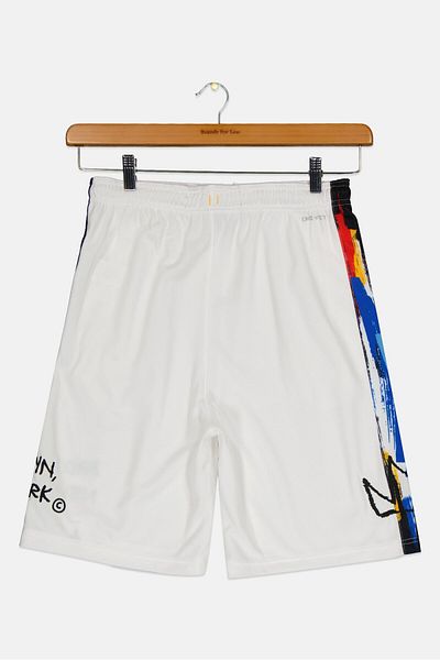 Nike X Nba Kids Boy Sportswear Fit Basketball Shorts, White