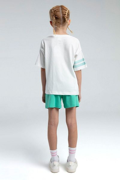 HAUSEkids 2-8 Years Date Vibe Girl's Suit-Green