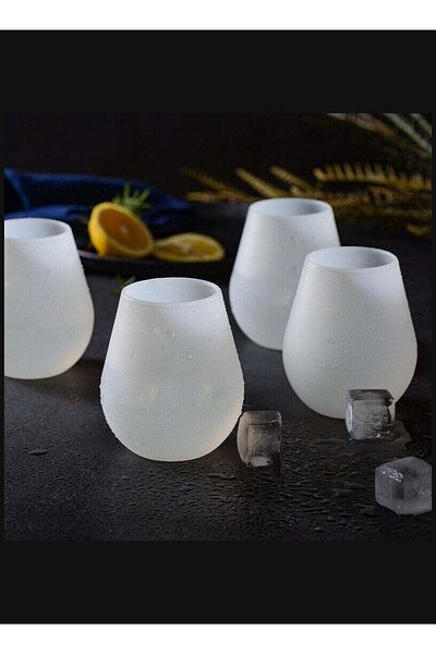 GENERAL Silicone Glasses set of 5 unbreakable shatterproof reusable