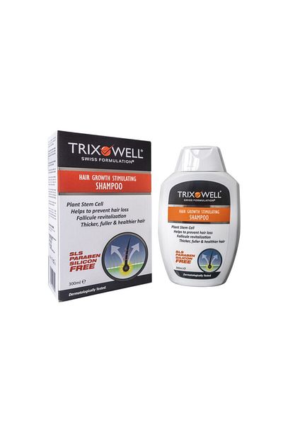 Trixowell Herbal Shampoo - Anti-Hair Loss, No Paraben and Silicone (sls)