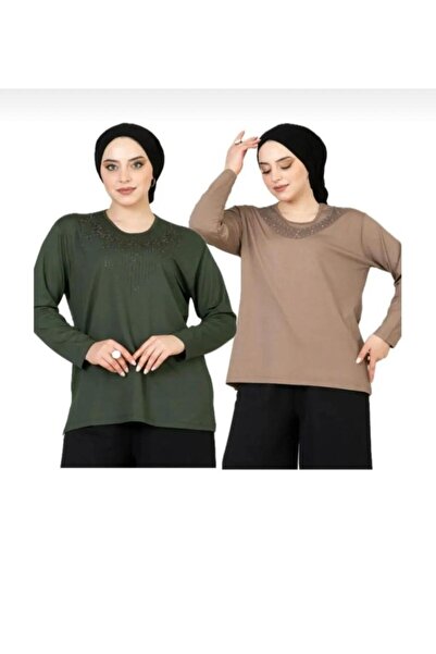 Kuraff Giyim Pachet de 2 piepteni pentru mama din bumbac pieptănat pentru ziu...