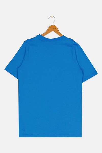 Nike Kids Boy Short Sleeve Graphic Print Outdoor T Shirt, Blue