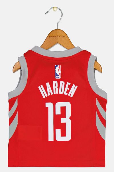 Nike X Nba Toddlers Boy Graphic Print Jersey, Red