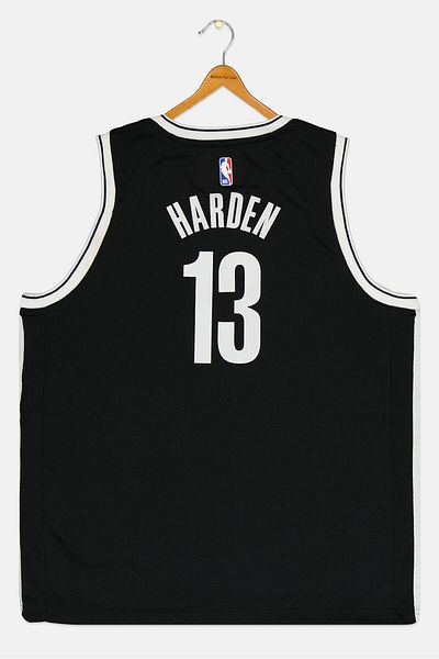 Nike X Nba Kids Boy Dri-fit Harden James Jersey, Black
