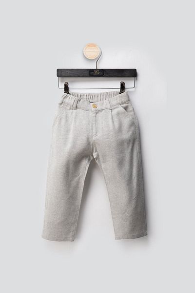HAUSEkids 2-10 Years Fırst Cotto Designo Boy's 3-Piece Suit-Space Gray