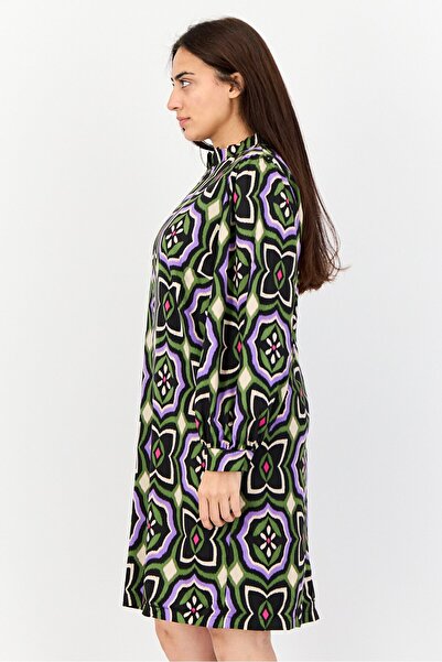 Donna Morgan Women Allover Print Mini Dress, Multicolor