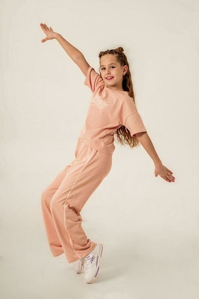 HAUSEkids 8-12 Years Nicely Cotto Girl's Suit -Rose-