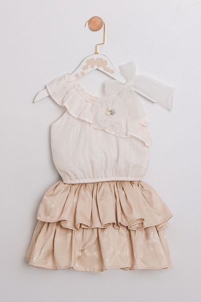 HAUSEkids 2-5 Years Berceste Pavlova Girl's Suit-Latte