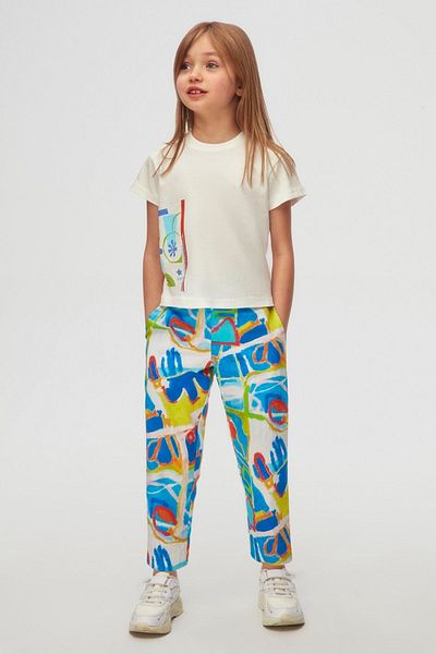 HAUSEkids 4-8 Years Old Macaw Perfect Girl's 3-Piece Set-Orange