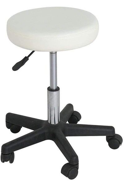 LA PERLA TECH Adjustable Salon Stool Hydraulic Swivel Rolling Chair Facial Massage Stool