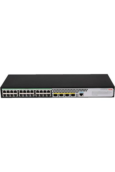 H3C S5120V3-LI Layer 3 Gigabit Access Switch, 24x10/100/1000TX+4xSFP 4Combo Interface, 56Gbps Switch