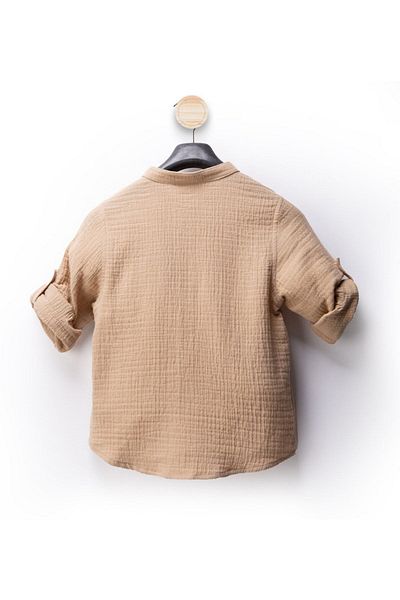 HAUSEkids 2-10 Years Old Palm Nakka Boy's Suit-Camel