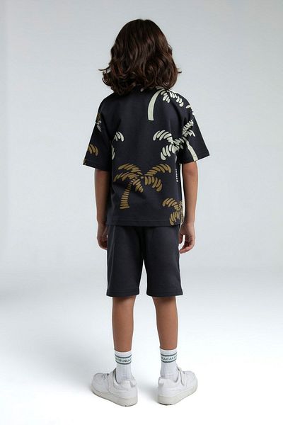 HAUSEkids 2-15 Years Miami Cool Line Boy's Suit-Anthracite