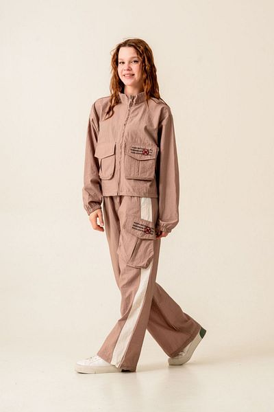 HAUSEkids 9-15 Years More Fearless Girl's Suit-Latte