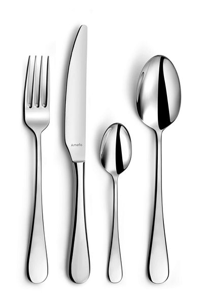 Amefa Cutlery set, 24 pieces, Venus, stainless steel, silver