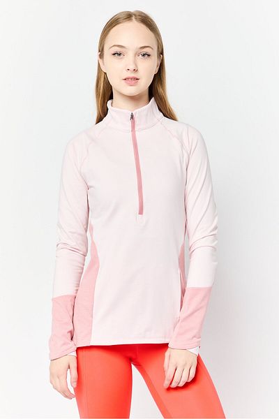 Under Armour Women Sportswear Fit Long Sleeves Running Sweatshirt, Pink