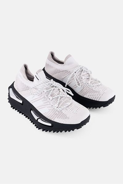 adidas Kids Boy Nmd S1 Lace Up Outdoor Shoes, White
