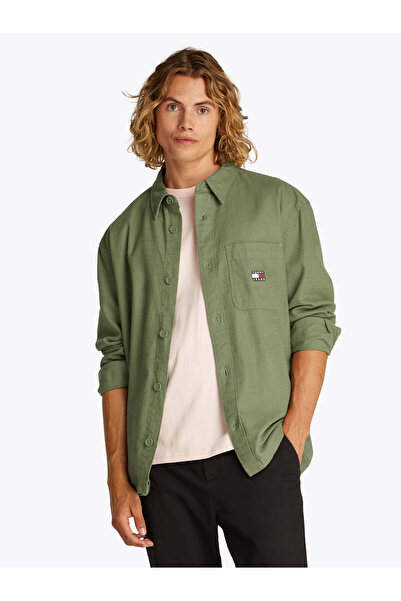 Tommy Hilfiger TJM COTTON SLUB LS OVERSHIRT EXT