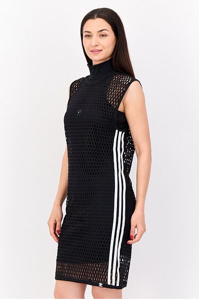 adidas Women 2 In 1 Sportswear Fit Sleeveless Outdoor Dress, Black