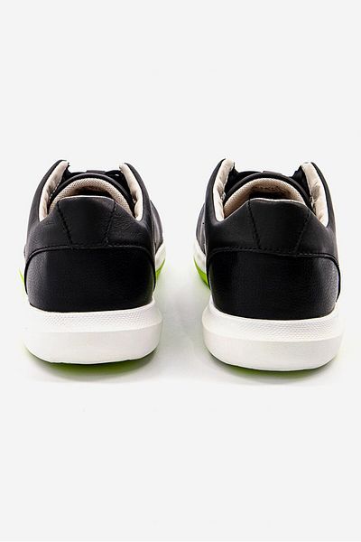 Geox Men Nexside Lace Up Casual Shoes, Black