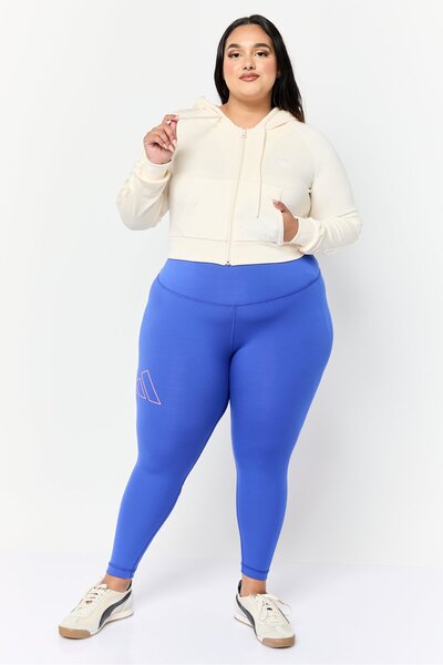 adidas Women Sportswear Fit Long Sleeves Outdoor Sweatshirt, Cream