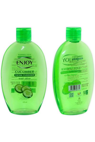 Enjoy Cucumber Facial Cleanser 225ml – Deep Clean, Hydrate & Refresh for All Skin Types