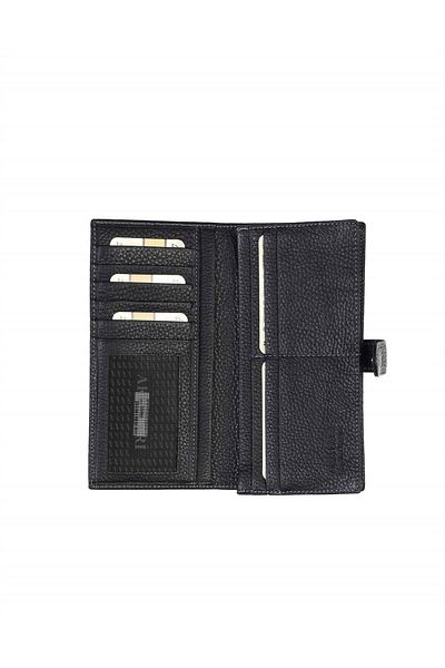 Aka Black Leather Phone Holder Hand Wallet 805 2