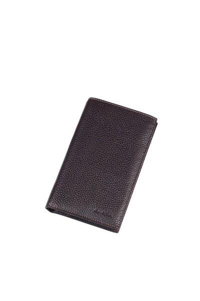 Aka Brown Leather Hand Wallet 801 4