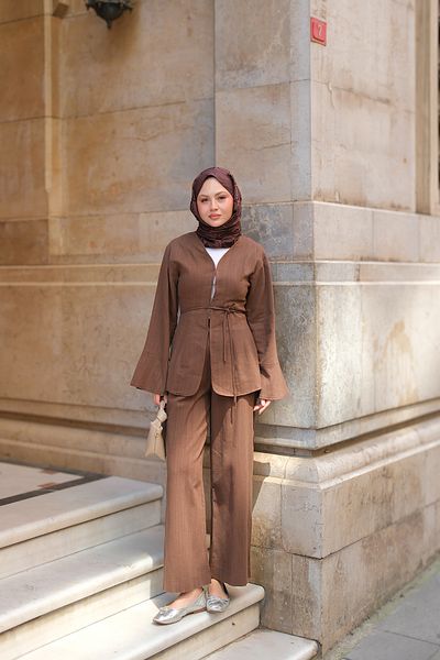 LOCCO Women's Bea Suit Brown
