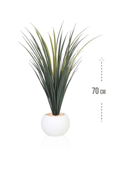 DRAMA HOME Artificial Cactus Tree Home Decor with Fiber Stand 70cm Height
