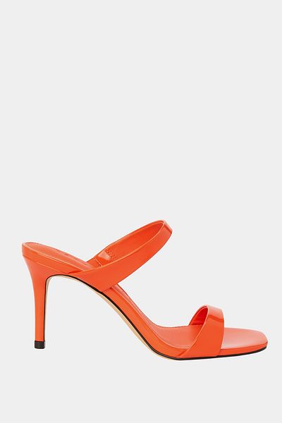 Katy Perry The Analia Double Banded Women's Red Thin Heeled Slippers