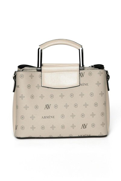 Armine Women's Mink Printed Classic Hand and Shoulder Bag 223