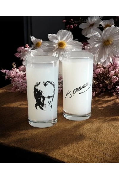 MİNİK ZÜCCACİYE ATATÜRK BASKILI   BARDAK