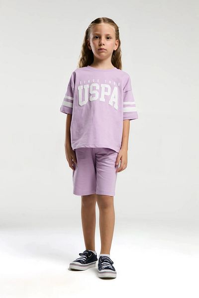 U.S. Polo Assn. U.S. Polo Assn. Girl's Bermuda Suit