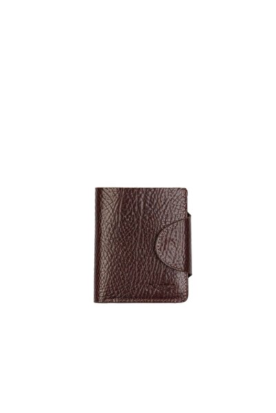 Aka Deri Brown Leather Wallet - Card Holder Model 057 61