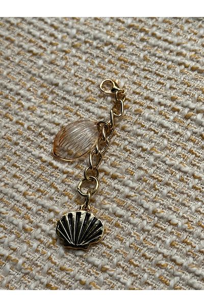 ODDA TASARIM ATÖLYESİ Gold Mussel Pattern Stylish Design Bikini Jewelry