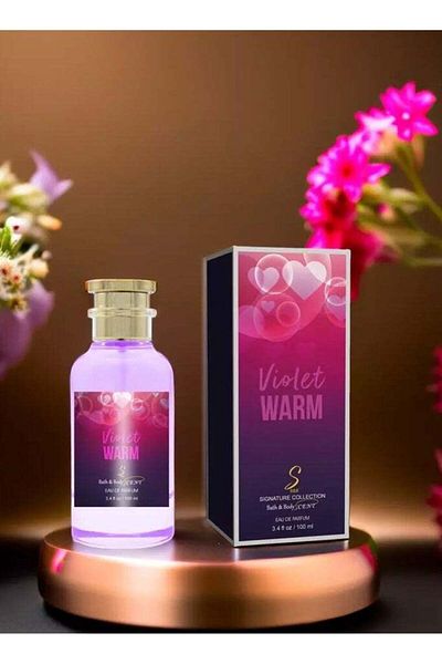 bath body Scent Violet Warm EDP 100ml