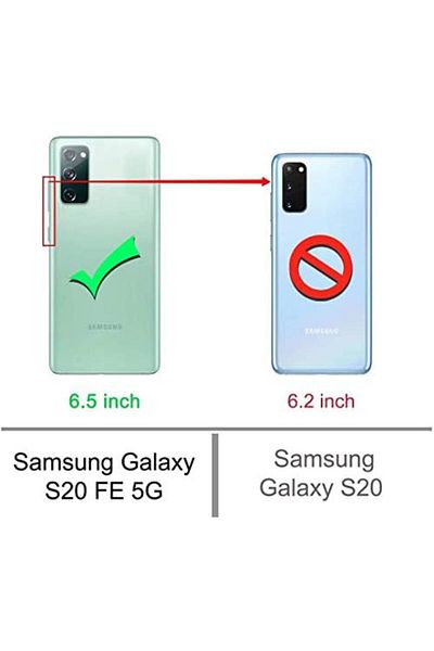 Generic Buqiuy Samsung Galaxy S20 FE 5G Case Cover Clear Transparent Reinforced Corners TPU Shock-Absorption