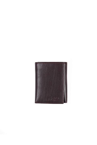 Aka Men's Leather Wallet Brown 505-3