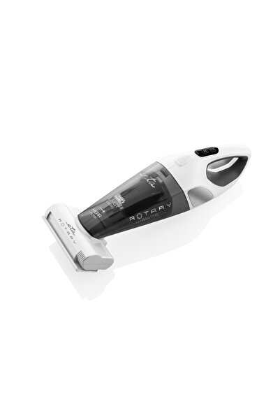 ETA Aspirator de mana Rotary 1425 90000, baterie Li-ion 14,4 V, perie turbo, gri-alb