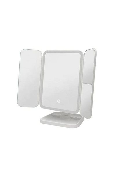 OEM Make-up mirror with LED illumination, ON/OFF touch button, 1x/2x/3x zoom, 3 illumination types