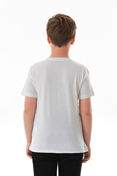 Fulla Moda Tricou pentru băiat cu imprimeu No Fear 100% bumbac